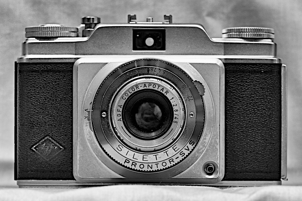   The £15 Silette — still in perfect condition after nearly sixty years  
